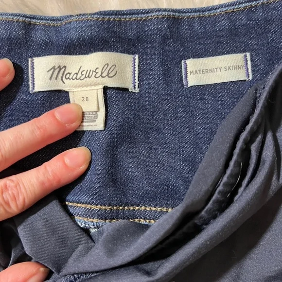 Madewell Over the Belly Skinny Jeans - Picture 5 of 8